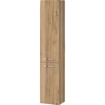 Koupelnový nábytek Cersanit S1003-001 - Závěsná koupelnová skříňka NIKO 140x30 cm ořech
