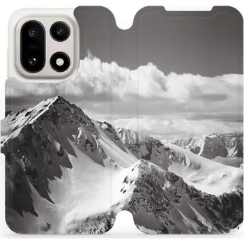 Pouzdro na mobilní telefon Flipové pouzdro Mobiwear - OnePlus 15 - M152P Velehory (Knížkové flip pouzdro, obal, kryt na mobil OnePlus 15 - M152P Velehory, materiál Umělá kůže + TPU - ochrana 360°, stojánek, silikonová vanička, magnetické zavírání)