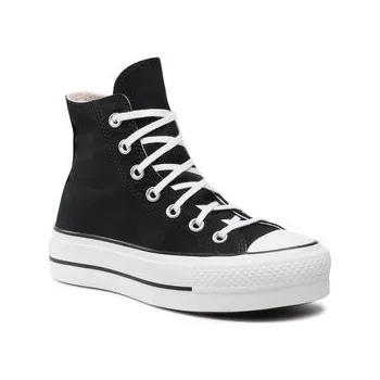Pánská móda Plátěnky Converse Chuck Taylor All Star Lift Hi 560845C Černá 42