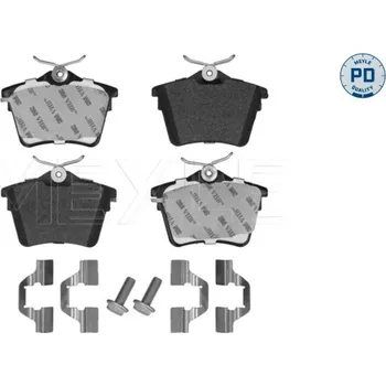 Brzdová destička Sada brzdových destiček, kotoučová brzda MEYLE 025 241 3517/PD