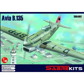 Plastikový model SabreKits Avia B.135 1:48