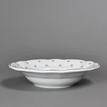 G.Benedikt 1882, Karlovy Vary Talíř hluboký 24 cm Benedikt Valbella modrá D9417