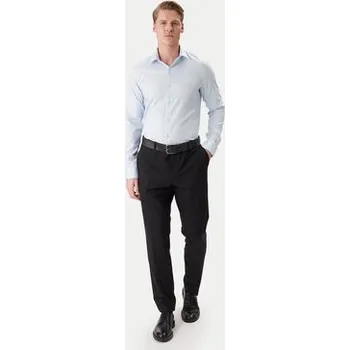 Oblečení a móda Calvin Klein Košile LV019EU090 Modrá Slim Fit 42