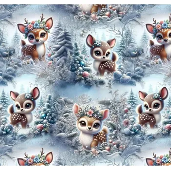 Galanterie Teplákovina nepočesaná- Koloušci v zimě