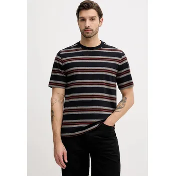 Pánské tričko Bavlněné tričko Barbour Sandwick MTS1530 černá 99X, vel. L