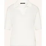 Windsor. Dámské Pletené Polo Tričko, bílá, 40