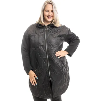 Dámská bunda Italy fashion Dámská bunda FUEGO Barva: Černá, Velikost: UNI: 2XL-4XL