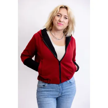 Dámský bomber Italy fashion Bomber MARISA Barva: Červená, Velikost: UNI: S-L