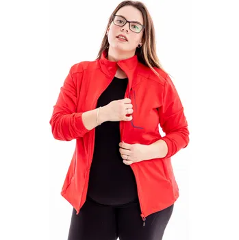 Pánská mikina TEMSTER outdoorová mikina - velká řada [23615] Barva: Červená, Velikost: 5XL