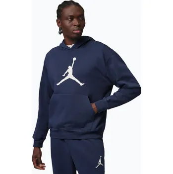 Pánská mikina Pánská mikina Nike Jordan Pullover Hoodie midnight navy/white