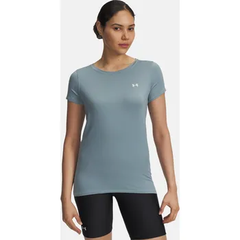 Dámské oblečení Dámské tričko Under Armour Tech Mesh SS-GRN 1328964-323 Zelená MD