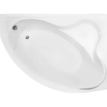 Besco Delfina 166x107 akrylátová vana Délka vany: 170cm, Orientace: Pravá, WAD-166-NP