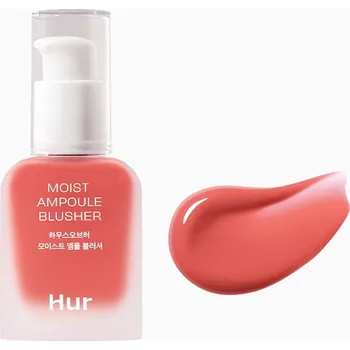 Přípravek na tvář HOUSE OF HUR – Moist Ampoule Blusher – Hydratační krémová mini tvářenka - 10 ml - 05 Peach Coral
