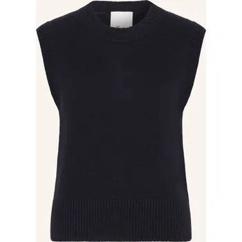 Dámský svetr Allude Dámský Kašmírový Svetr Bez Rukávů, tmavě modrá, 36