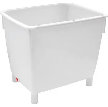 Zednická nádoba Vana plastová s výpustnou zátkou