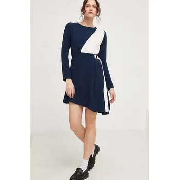 Dámské šaty Šaty Answear.LAB sng9.su.tjs námořnická modř 59X, vel. S