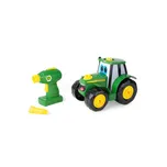 Traktor s vrtačkou Tomy John Deere