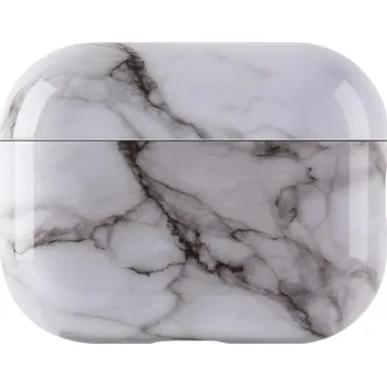 Sluchátka VSECHNONAMOBIL 131505 MARBLE pouzdro pro sluchátka Apple AirPods Pro 3 WHITE