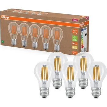 Žárovka LED žárovka Osram sada 5 ks teplá bílá