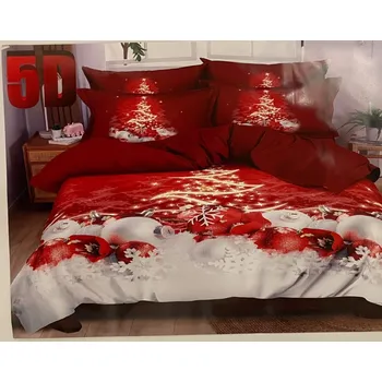 Povlečení SUNFLOWER Vánoční povlečení se stromečkem