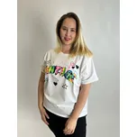 Italy fashion Tričko VINTAGE Barva: Bílá, Velikost: UNI - XL-3XL