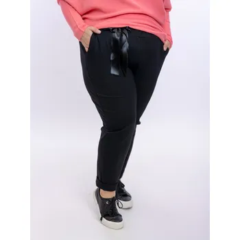 Dámské kalhoty Italy fashion Kalhoty BUGGY Barva: Černá, Velikost: UNI: XL-4XL