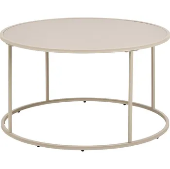 Šedý ocelový kulatý konferenční stolek ø 80 cm Seaford – Actona ID_1829124