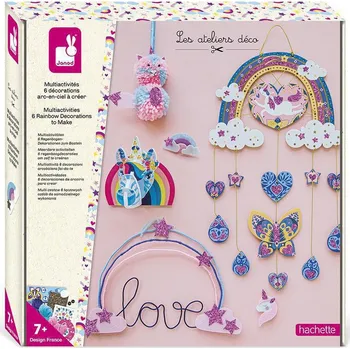 kreativní sada Janod Atelier Sada Maxi XXL s mnoha aktivitami Duha od 7 let