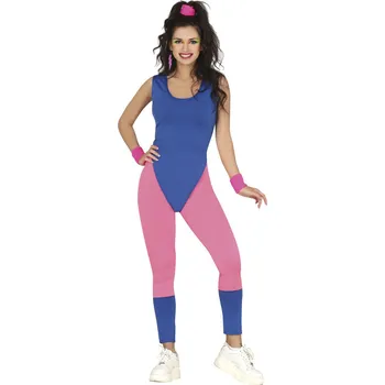 Karnevalový kostým Dámský kostým cvičitelka, 80. léta - M