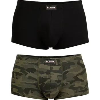 Boxerky Pánské boxerky LITEX barevné Barva: tisk, Velikost: M, kód: LI-9B530-M-999