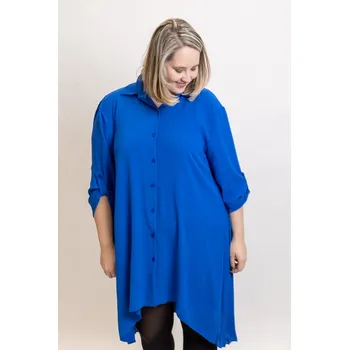 Dámské šaty Italy fashion Košilové šaty LIAM Barva: královsky modrá, Velikost: UNI: XL-3XL