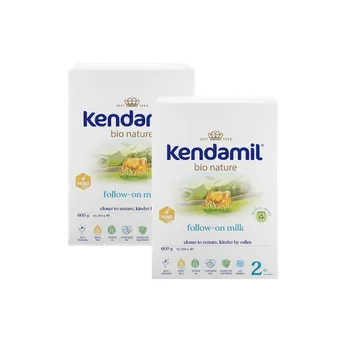 Kojenecká výživa KENDAMIL BIO Nature 2 HMO+ 2 x 600 g