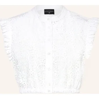 Dámská halenka Kinga Mathe Dámská Dirndl Halenka Emma Z Krajky, bílá, 40