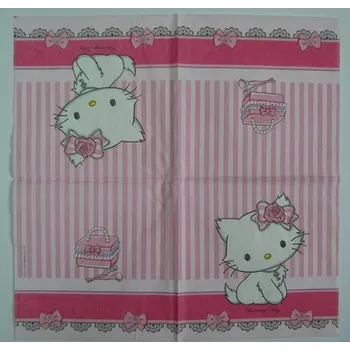 Papírový ubrousek Ubrousek pro decoupage - D140