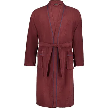 Pánský župan ADAMO župan pánský 149011 froté oboustranné nadměrná velikost 5XL bordó