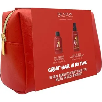 Kosmetika UNIQ ONE Set All In One HT + Shampoo regenerační sada pro poškozené vlasy