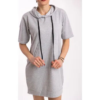 Dámské šaty Italy fashion Sportovní šaty LIMA Barva: Šedá, Velikost: UNI - M-XL