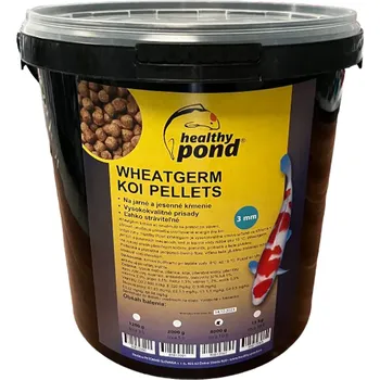 Technika k zahradnímu jezírku HealthyPond Koi pelety jaro/podzim - Healthy pond Wheatgerm 3 mm, 10 L
