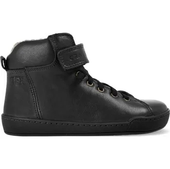 Dívčí zimní obuv CRAVE WINFIELD Black | Dětské zimní zateplené barefoot boty - 24