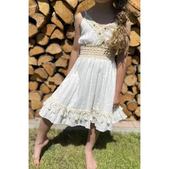 Dámské šaty Italy fashion Šaty pro Arielu Barva: Bílá, Velikost: 138