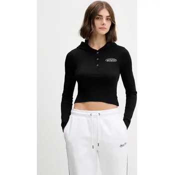 Pánská móda Tričko s dlouhým rukávem Guess Jeans W5YP39.KA0H1 černá 99X, vel. XL