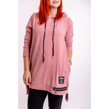 Dámské šaty Italy fashion Šaty ANNA Barva: Růžová, Velikost: UNI - L-2XL