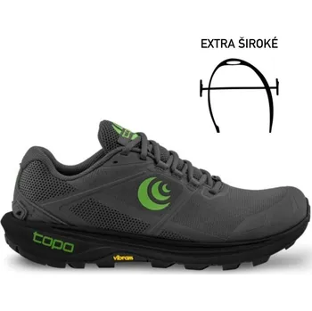 Pánská sportovní obuv Topo Athletic Terraventure 4 Dark Grey / Green - Wide (M) 42