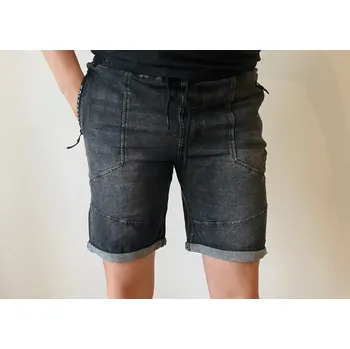 Dětská móda WOLF klučičí teplákové kraťasy (vzhled džínoviny) Barva: Modrá, Velikost: 158