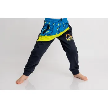 Tepláčky s bagrem KUGO Barva: Černá, Velikost: 110