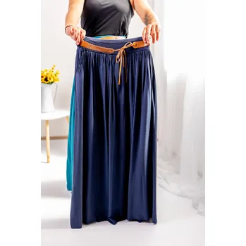 Dámské oblečení Italy fashion Kovbojská sukně RYBANA Barva: Tmavě modrá, Velikost: UNI - M-XL