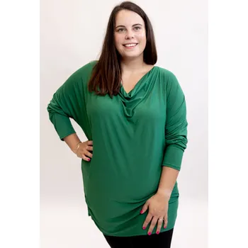 Dámské tričko Italy fashion Dámské tričko REGULAR maxi Barva: Zelená, Velikost: UNI: 2XL-4XL