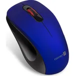 Connect IT MUTE bezdrátová optická tichá myš, USB (+1x AA baterie) - modrá