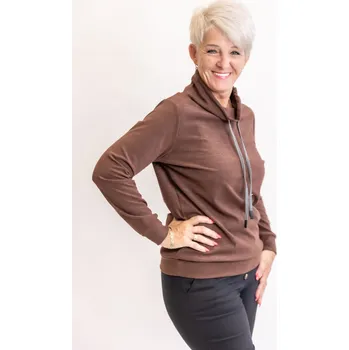 Dámská mikina Temster Dámská mikina SAMMY Barva: Hnědá, Velikost: 2XL