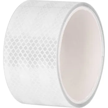 Lepicí páska Páska Strend Pro, reflexná, samolepiaca, extra viditeľná, biela, 50 mm x 2 m